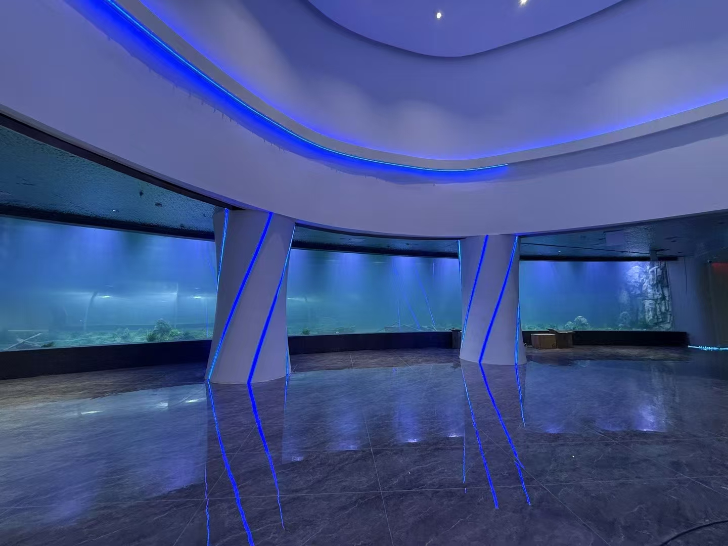 Quid commoda acrylic sheet in magna aquarium fenestras?