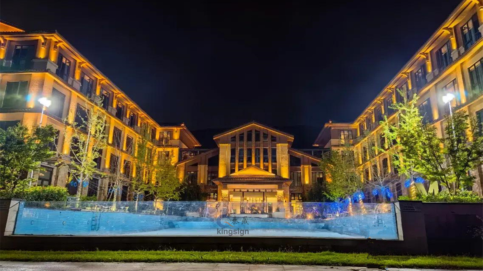 Acrylic Panel Nam Luxuria Piscina Fenestra